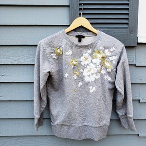 ⚠️ DONATING SOON ⚠️ J. Crew Grey Sweatshirt